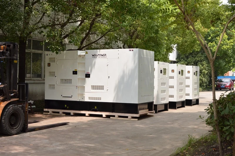 Korea Famous Brand Doosan Daewoo Noiseless Silent Denyo Diesel Generator 50HZ 300KW With Engine P158LE-1