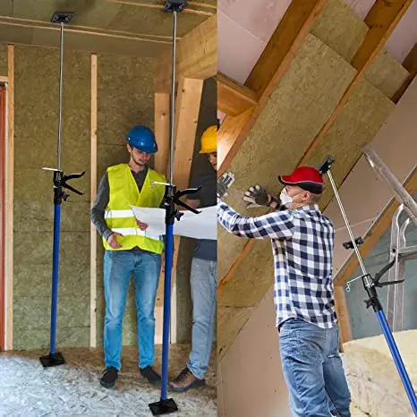 Buildings tool Third hand support rod  jack wrench Adjustable Extension Pole Telescopic Ceiling Quick Support Rod Beam