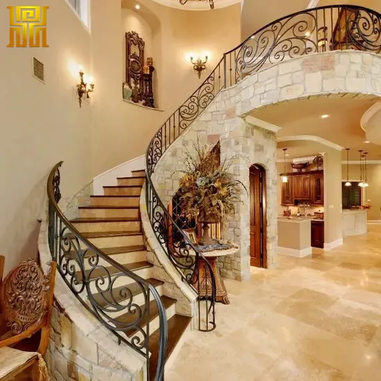 Easy Installation Iron Stair Railing Parts Wrought Baluster Modern Style Iron Baluster