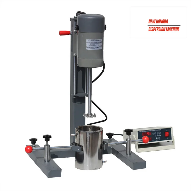 High speed lab mixer/disperser for paint/pigment/dye