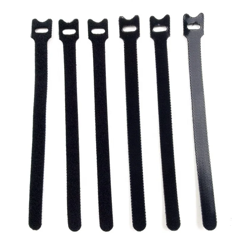 Крючок петля Заводская велюлька ремни для управления кабелем застежка Крюк и петля полосы