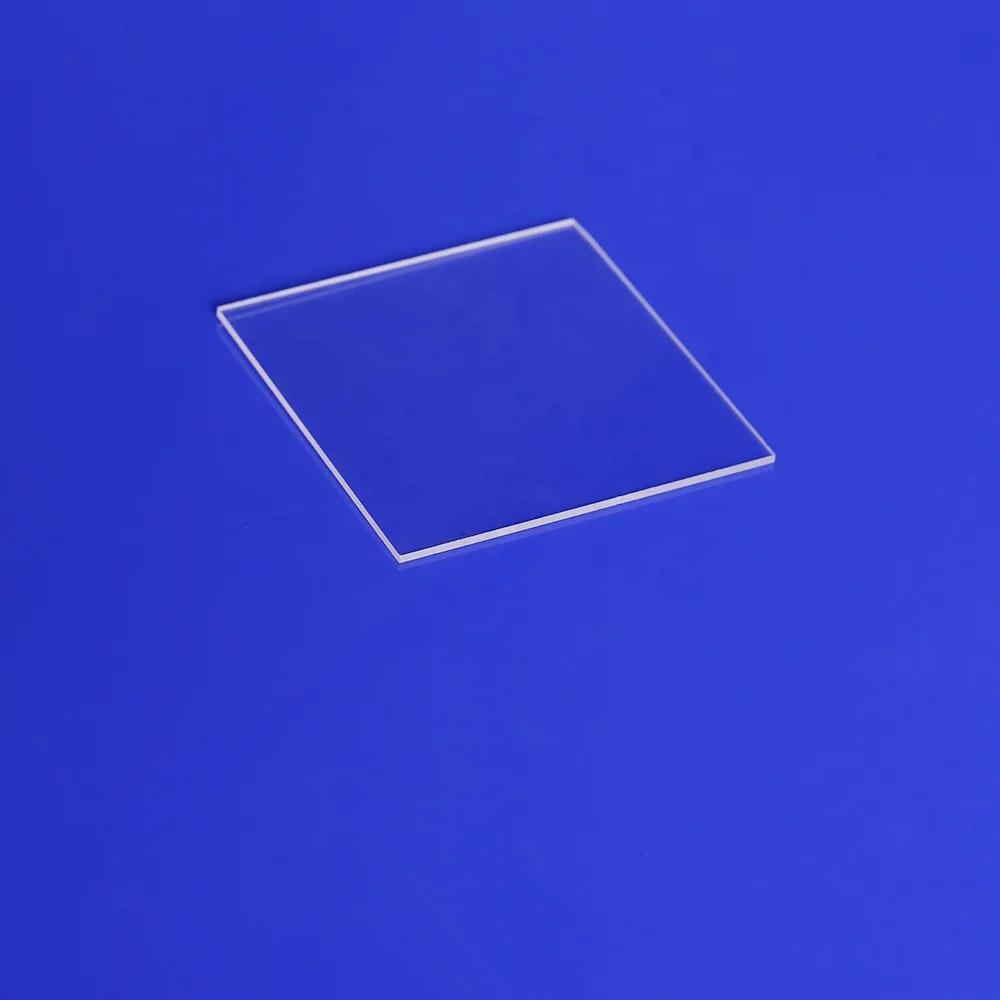 Factory Wholesale Customized Transparent Quartz Glass plate Clear quartz Plate