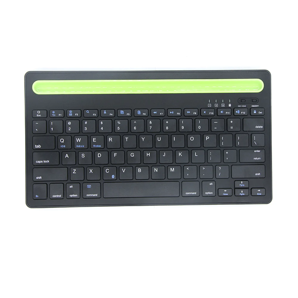 BT 3.0 Cordless Ultra Thin Keyboard  Scissors Type  BT Wireless 78 Keys keyboard With  Mobile Holder function