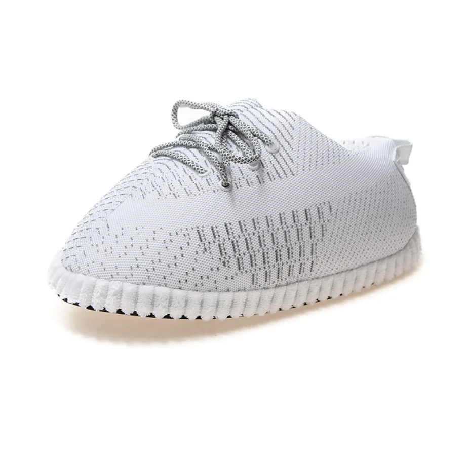 Новинка зимняя обувь yeezy с изображением хлеба полностью неба звезд светоотражающая для пар Подарочная плюшевые