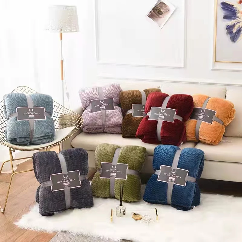 Фланелевое одеяло из 100% полиэстера