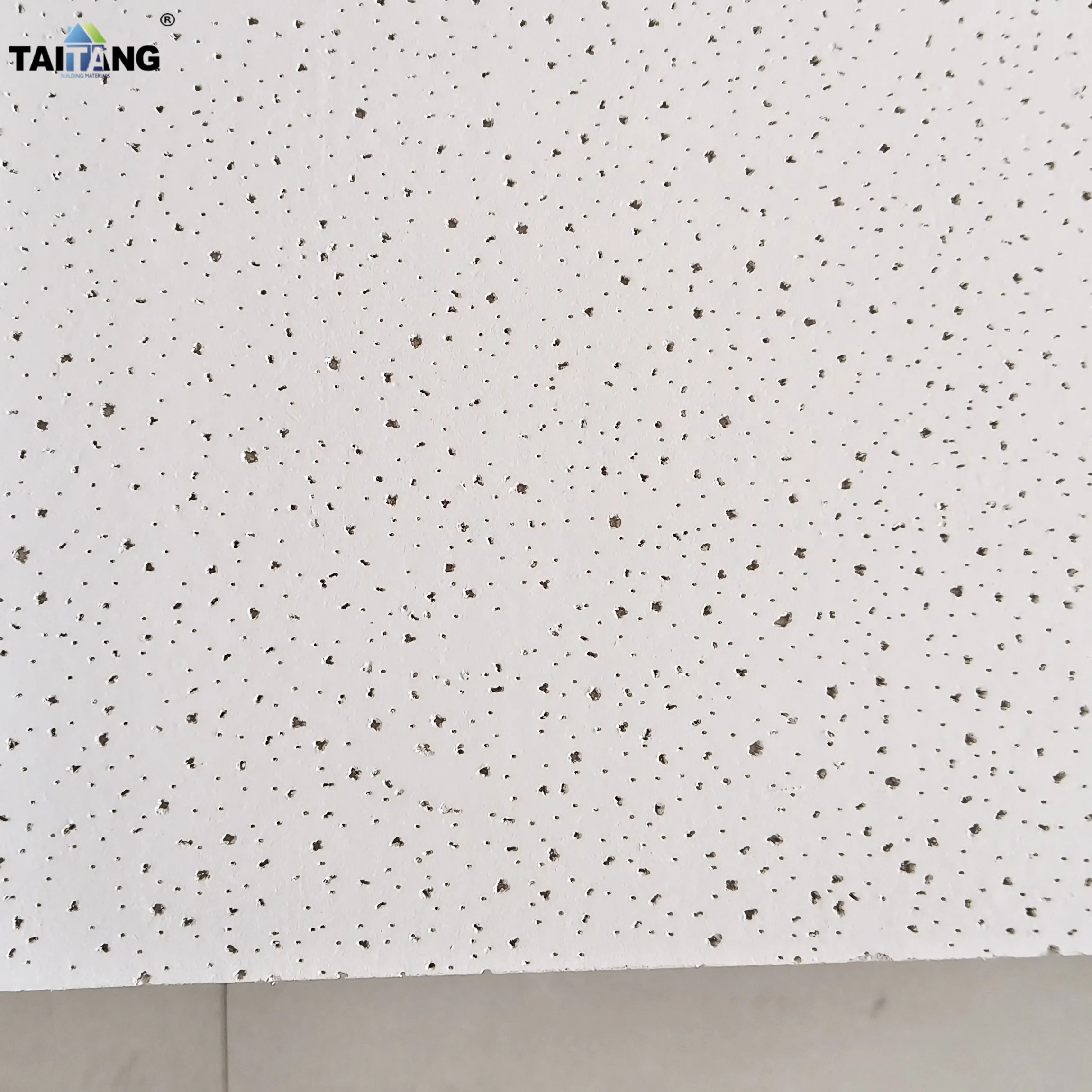 USA Black Ceiling Tiles 60 X 60 Acoustic Fiberboard Drop T Bar Ceiling Tiles 2X2