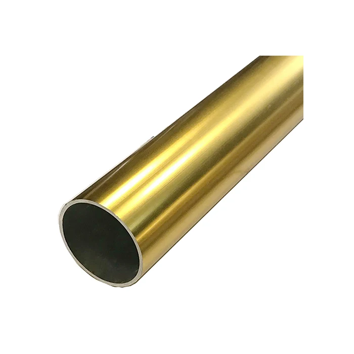 Astm C21000 C26000 C28000 Ordinary Copper Round Pipe Straight Brass Tube Water Tube Brass Tube