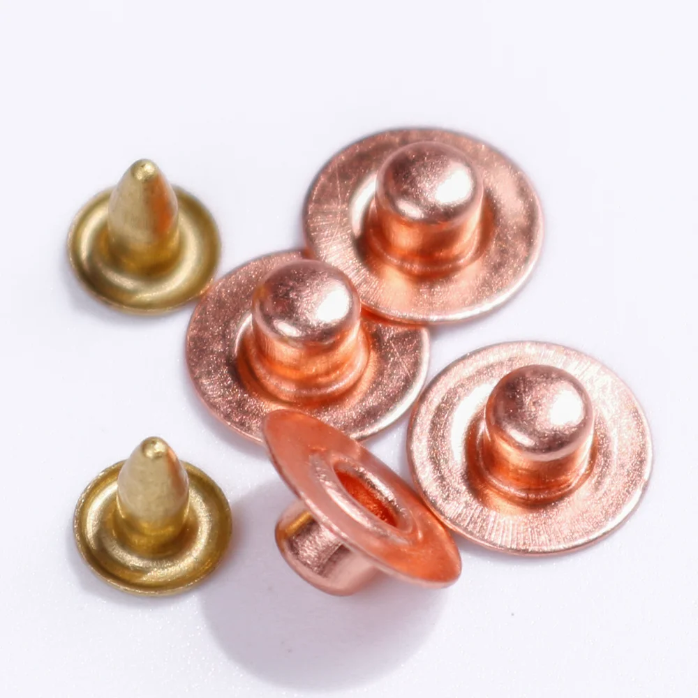 custom 9mm rivet  nickelsteel button head  rivets silver stud buttons jeans rivet button with logo