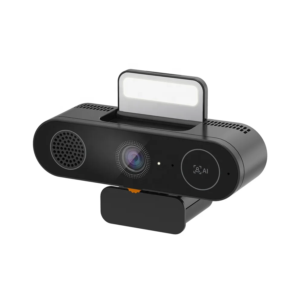 High-performance Conference Camera with Mic pcb usb video conference mini speaker,plug and play ring light