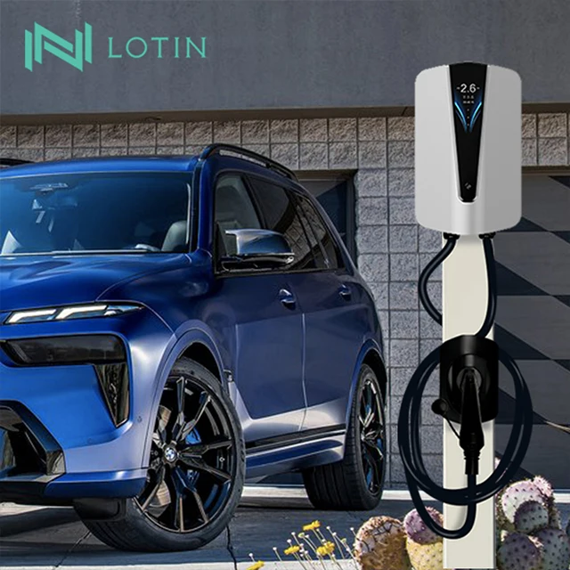 Wall-mounted Charging Station Electric Car Fast EV Chargers Wallbox For Tesla