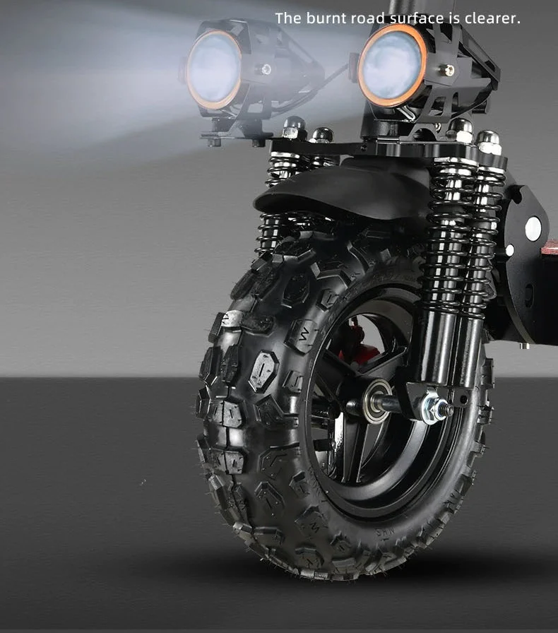 Oem 1200 Вт 18ah 50-55 км высокоскоростные внедорожные двухмоторные электроскутеры с сиденьем бесплатная доставка