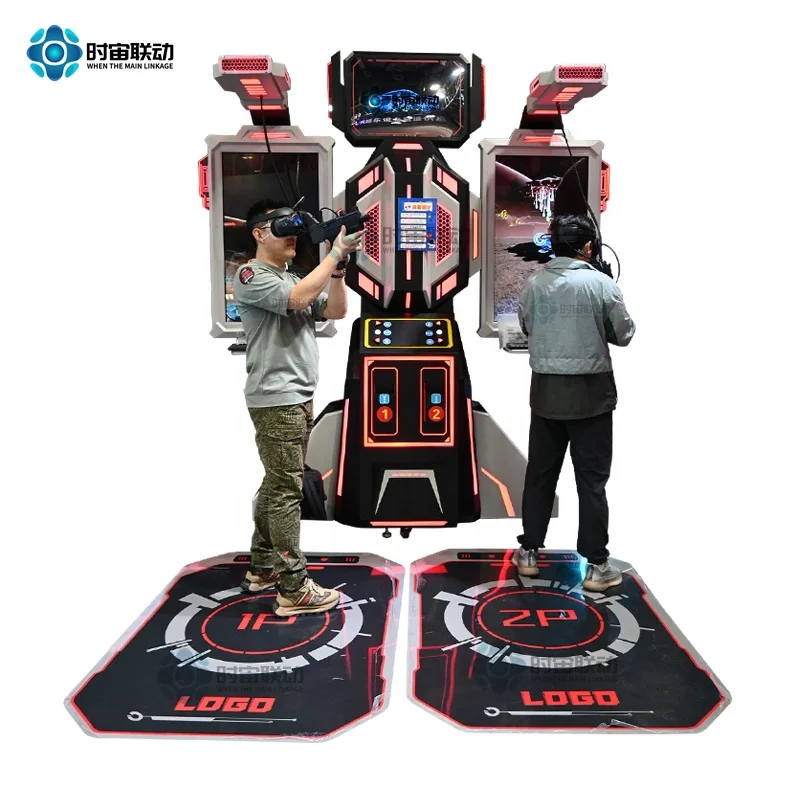 9dvr future fighter pair battle shooting motion sense interactive game VR future battlefield virtual reality game machine