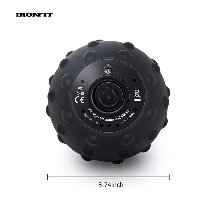 Fitness Custom Back Arm Foot Silicone Vibrating Massage Ball