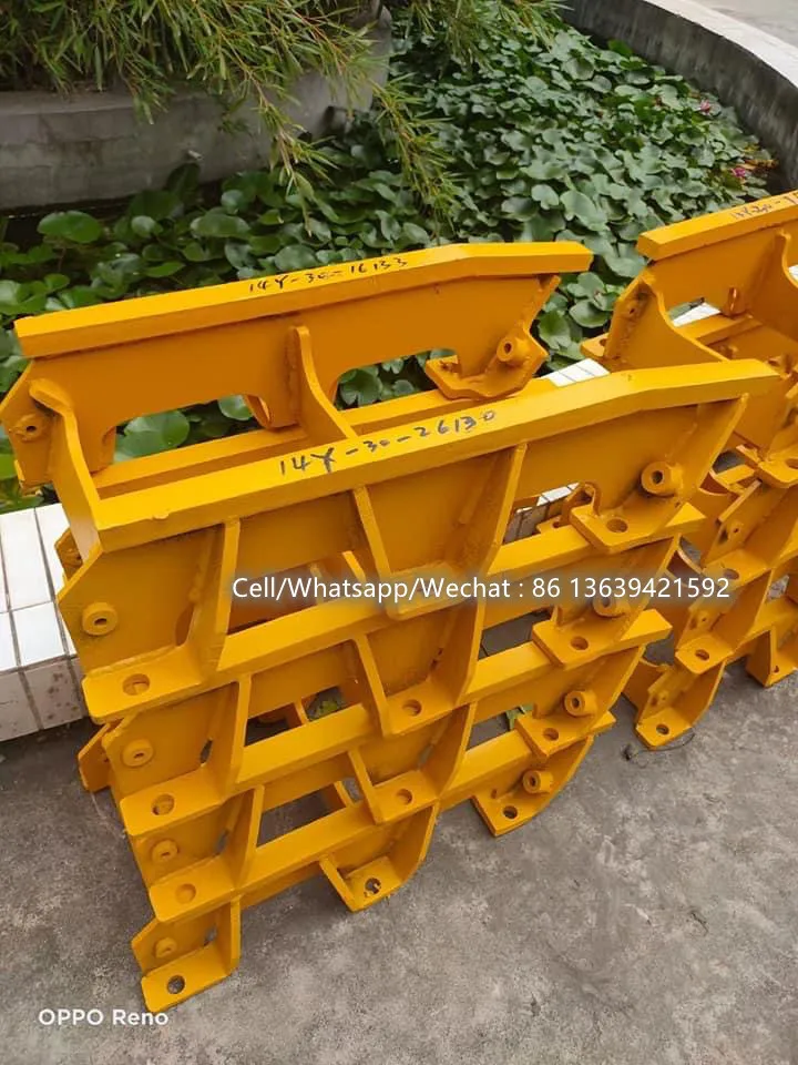 Bulldozer D60P-12 D65PX-15 D65EX-15 Under Carriage spare parts Track Roller Guard 14Y-30-26140