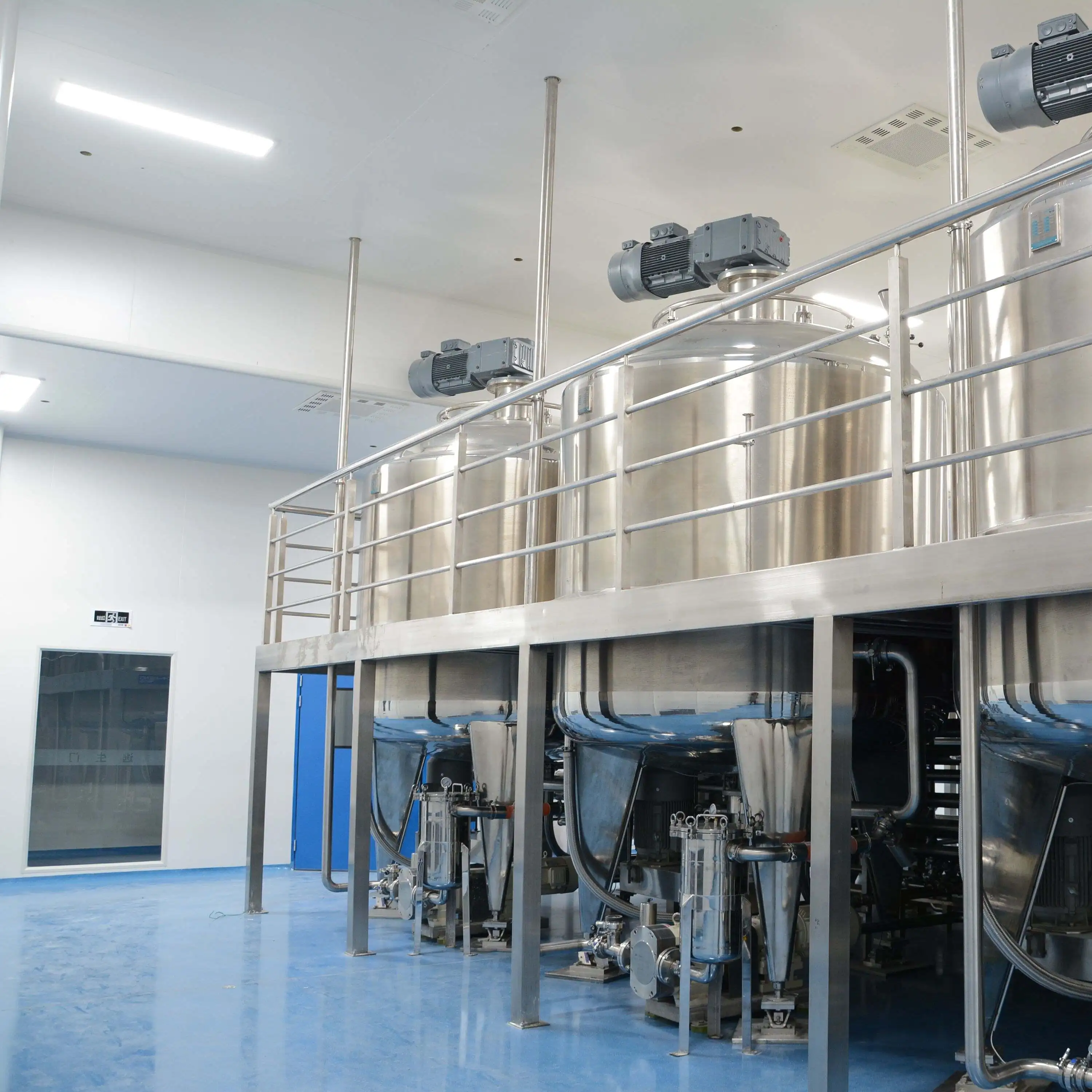 Dish Washing Liquid Detergent Making Mixer Machine