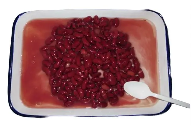 Chinese canned dark red kidney beans in brine with high quality