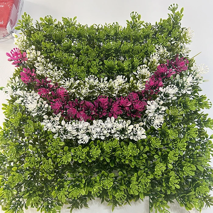 High Quality Faux Greenery Simulation Green Potted Plant Plastic Artificial Home Office Decor Wall Hanging New Year