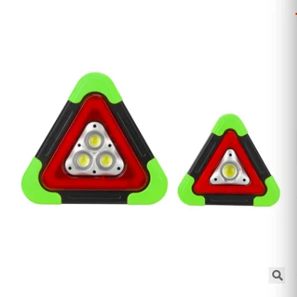 Emergency Parking Safety Solar powered LED Warning Triangle Light Signs, Warning Triangle