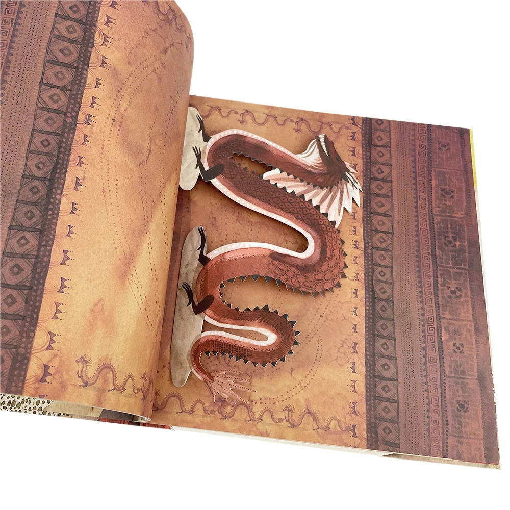 Custom Books On Demand Full Color Softcover Hardcover Books Case Bound Planner Dust Hellboy Book Offset Preschool Printing