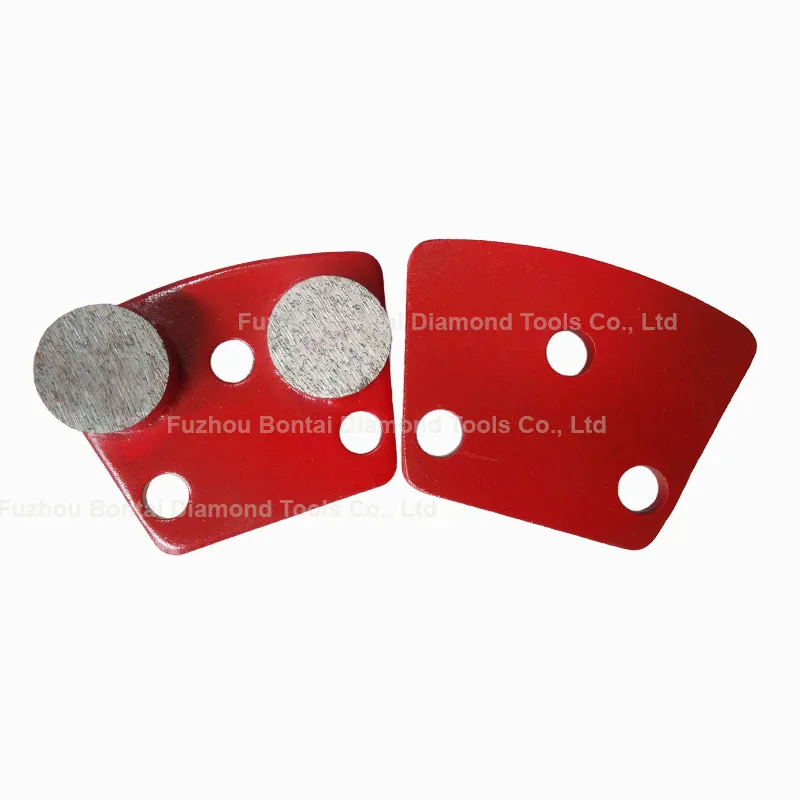 High Quality Bontai magnet grinding shoes with double round diamond segments metal disc