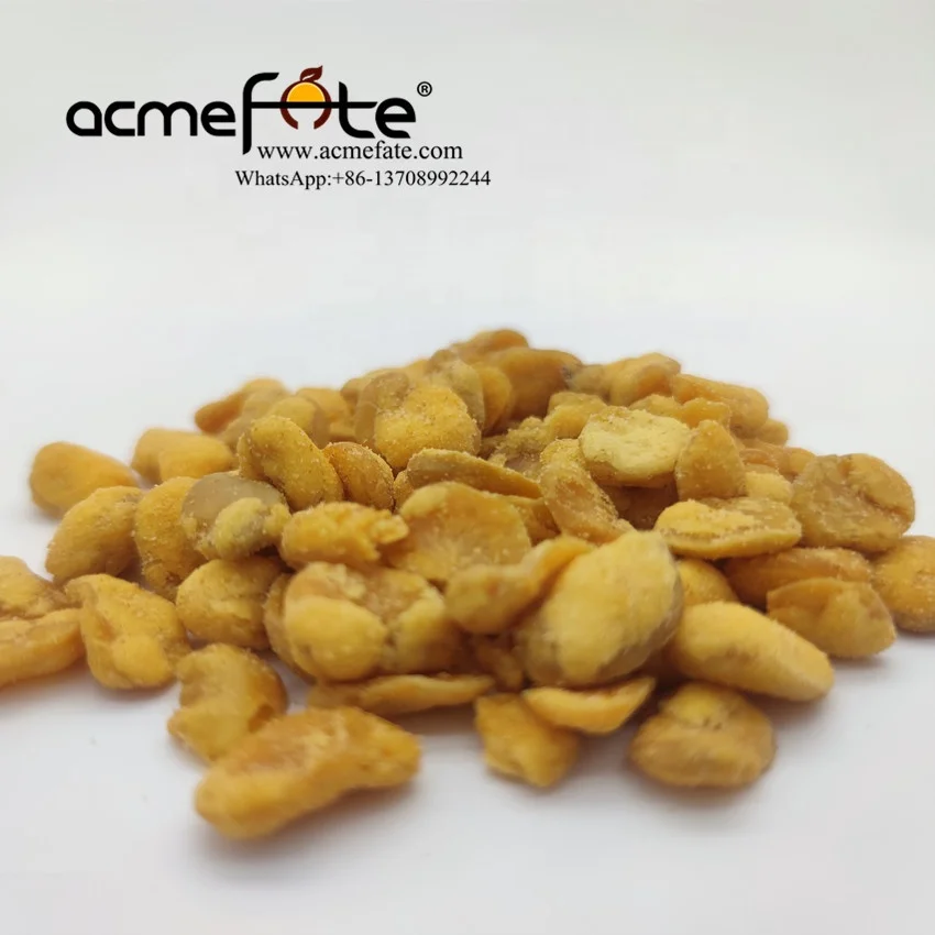 Crispy Peeled Fried Coated Broad Beans Baked Flavored Fava Beans Beans Snacks