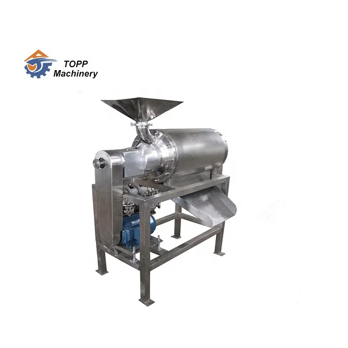 Fruit pulp juice making machine commercial fruit pulp extraction machine fruit jam making machine pulp