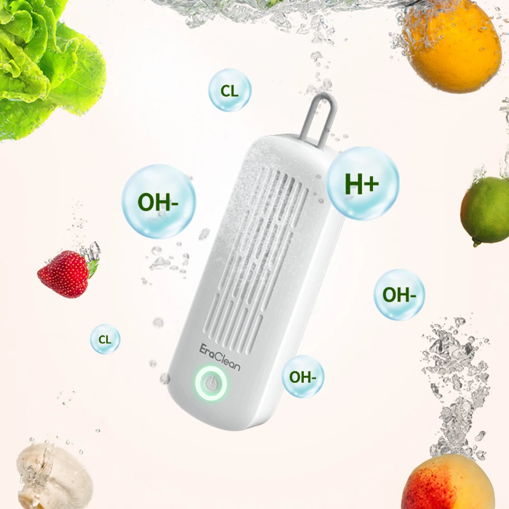 Wireless Portable hydroxyl electrolysis Generator Fruit clean Machine fruit and vegetable cleaner