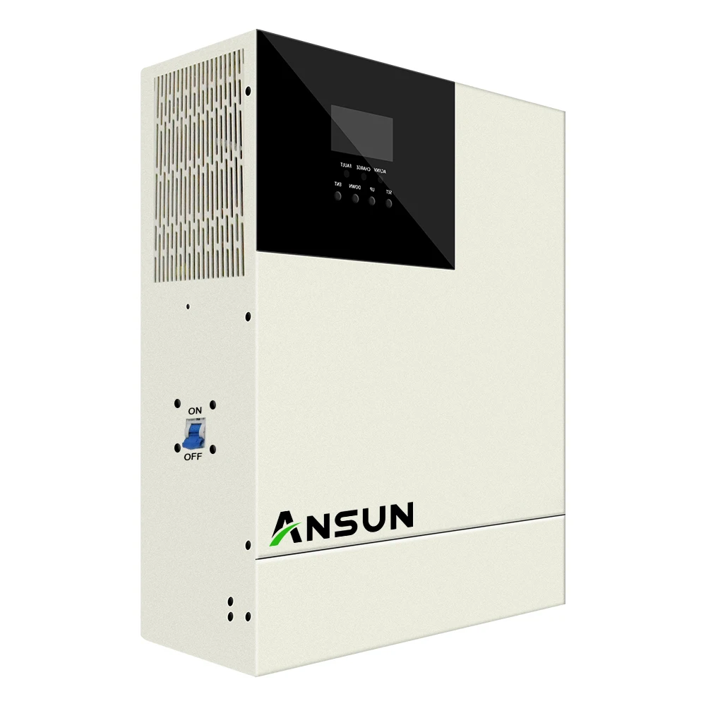 Ansun Hot Selling 3KW 5KW Hybrid 145V 500V DC High-Frequency Solar Charge Inverter Controller For Home Can Work Without Battery