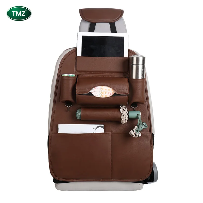 2020 Car back seat organizer hanging decoration bag kids rear storage front car back seat storage organizer for car accessories