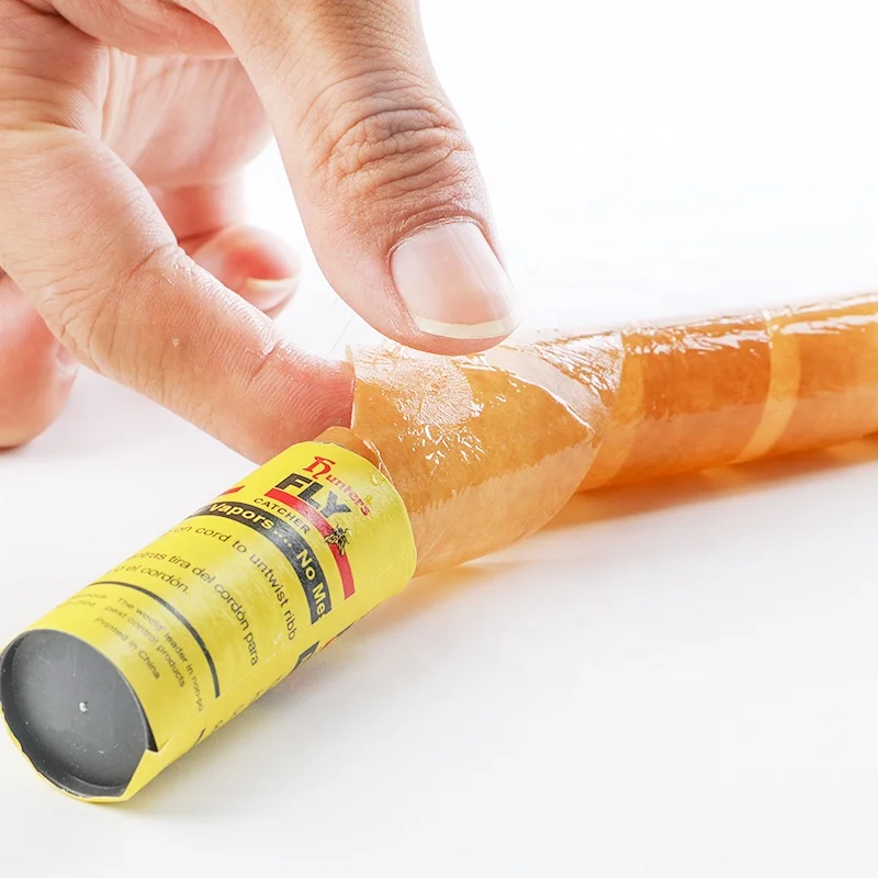 4 шт. без приманочные упаковка по индивидуальному заказу готов к использованию висит мухоловка ленты клей лента липкие летать