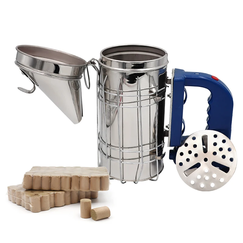 Beekeeping Equipment Stainless Steel bee Smoker Electric & Manual Beekeeping fumigator For Beekeping