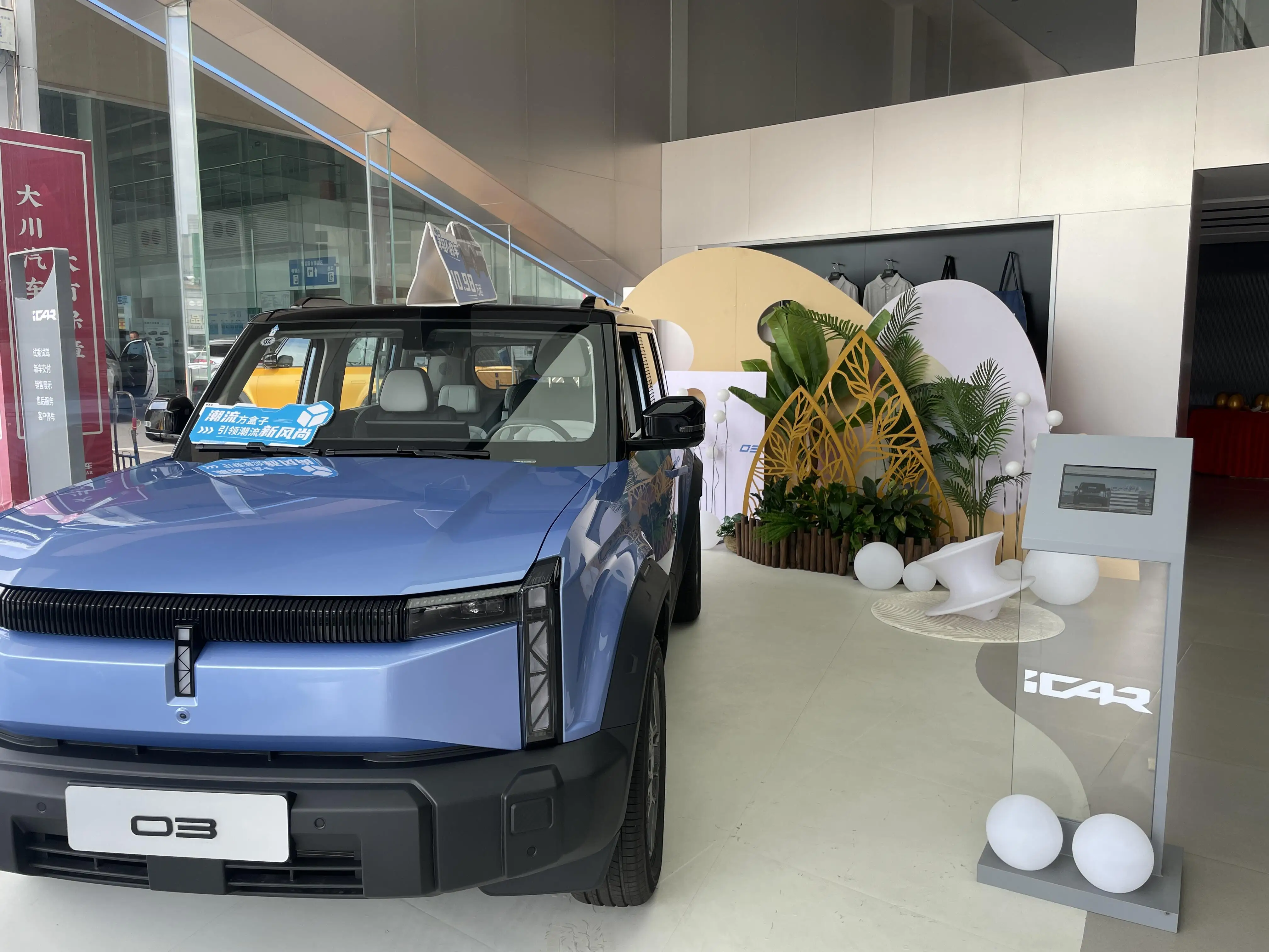 2024 Chery ICAR 03 электрический внедорожник высокоскоростной автомобиль 2WD 4WD Новый энергетический