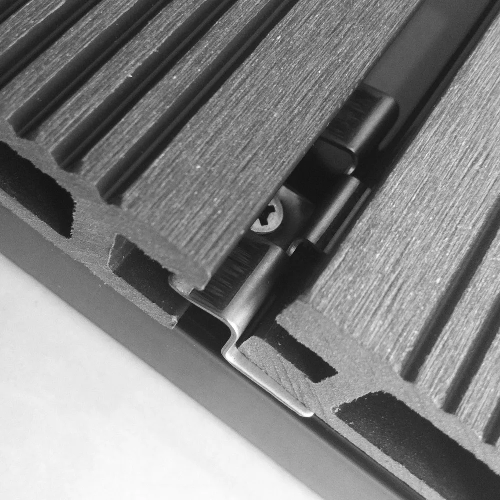 
Outdoor floor fittings,Wood plastic composite decking floor clips plastic clips stainless steel clips 