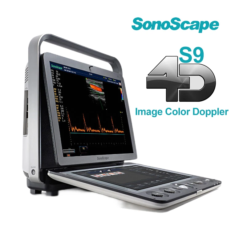 medical ultrasound instruments SonoScape S9 4D portable color doppler ultrasound machine price