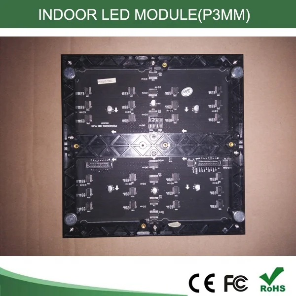 Big promotion !!! P3 smd full color indoor led module , p3 led module size 192x192mm