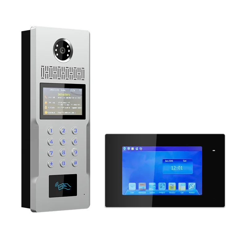 Smart Doorbell  Door Phone Intercom Online Video Doorbell Wireless Wifi Fingerprint Door Phone Smart Ip Video Door Phone