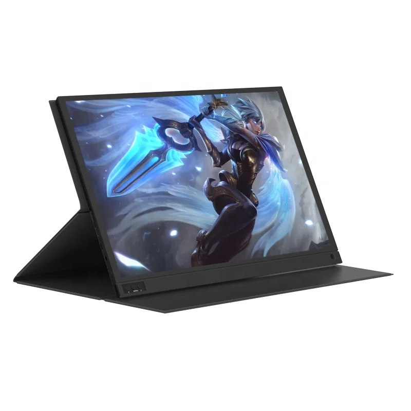 15.6 inch portable extra monitors 4k touchscreen with battery led monitor gaming extend laptop for portable tv