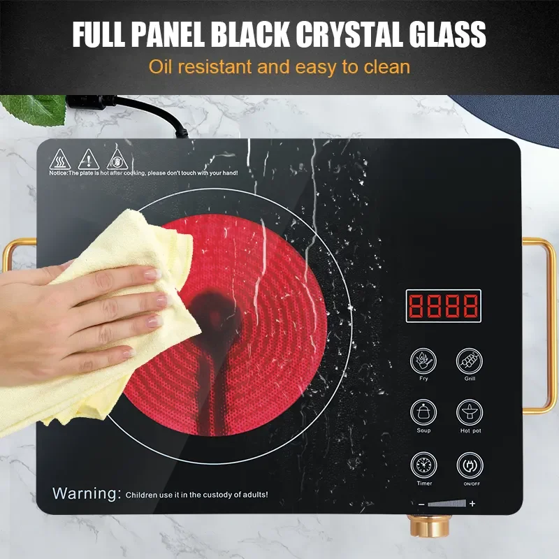 New Product OEM Multi-function Infrared  Cooker Home Appliances Ceramic Stove Infrared Hot Plate