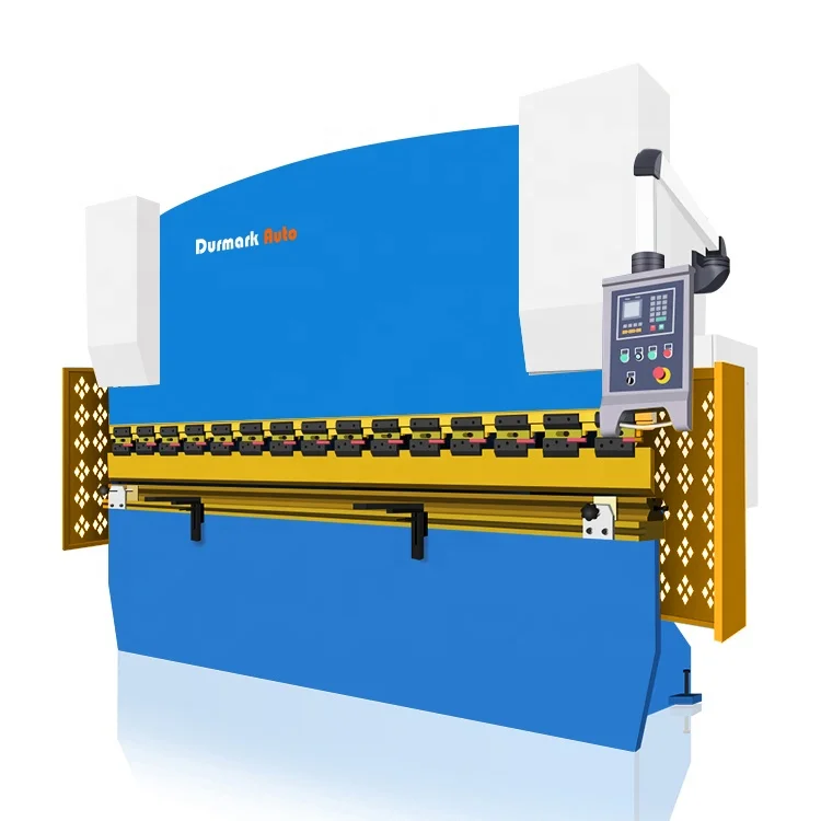 Durmark brand hydraulic 5.5w power press brake with E30 system cnc bending machine