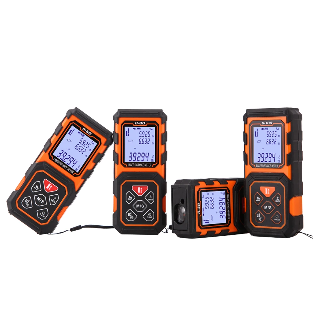 80M Hand-held Digital 80M High Accuracy Multifunction Distance Meter Laser Cheap Laser Distance Meter