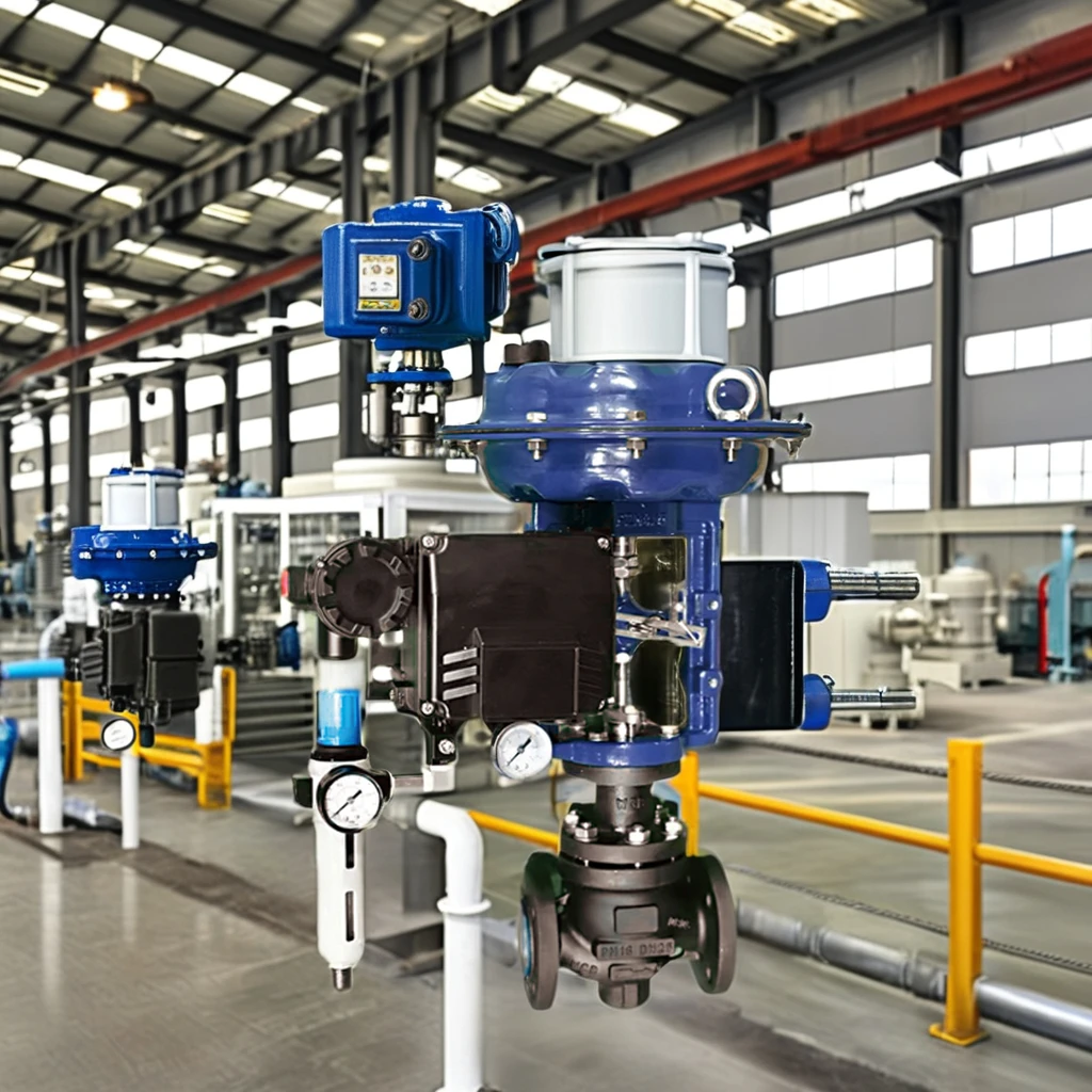 1 Inch Steam Pneumatic High Temperature Control Valve
