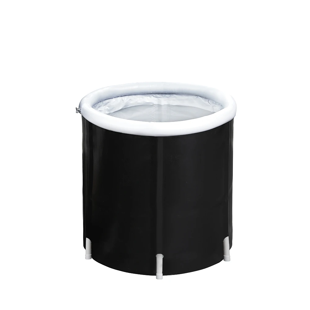OEM wholesale custom logo portable pvc inflatable folding adult ice bath tub outdoor inflatable ice bath tub
