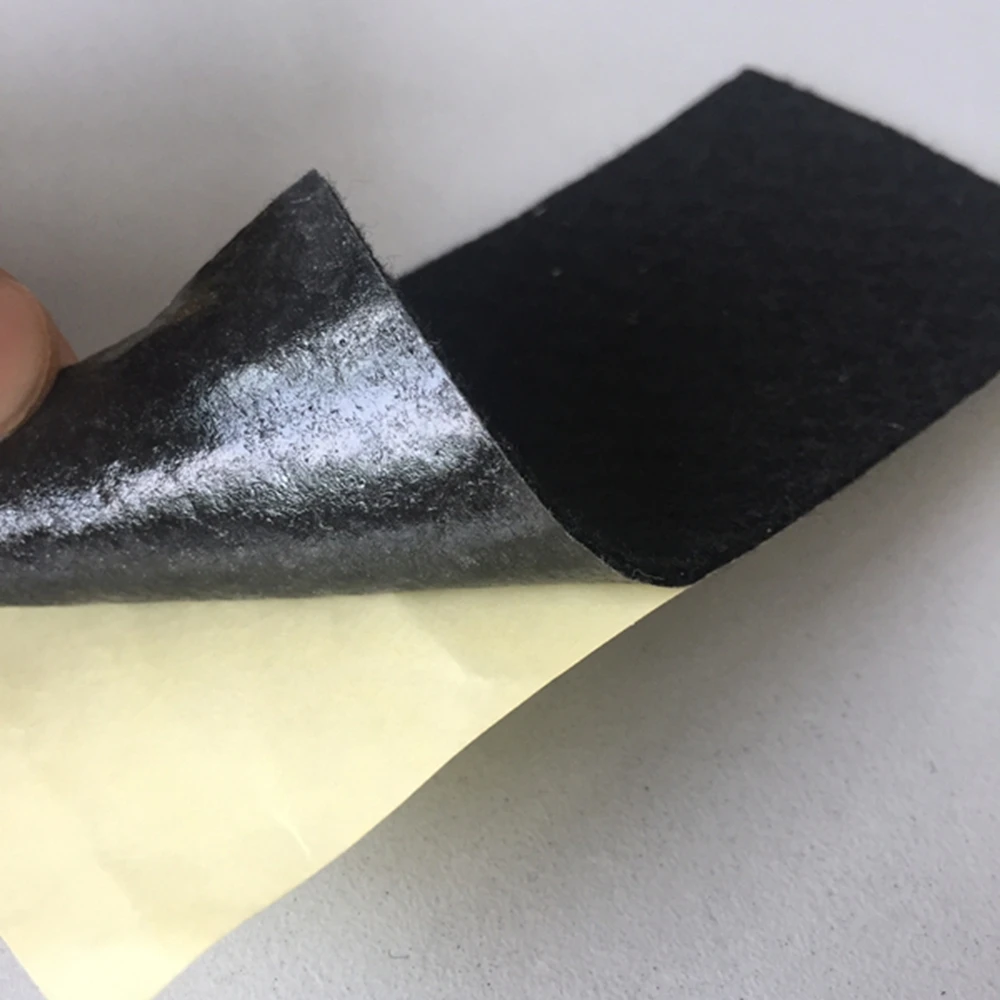 China Polyester Self Adhesive Backed Needle Punched Nonwoven Felt