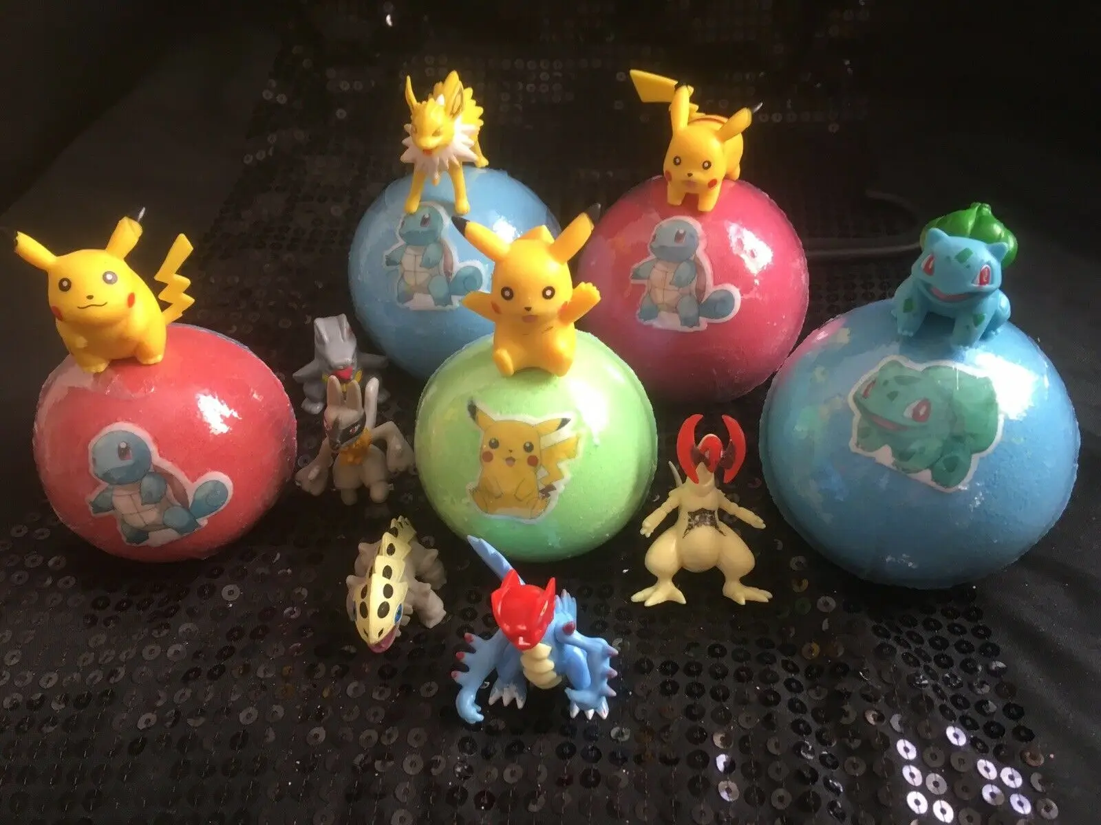 
Bath salt toy animal squeezing small gift decompression seal doll vent toy Surprise gift Custom bath ball bubble fizzer 