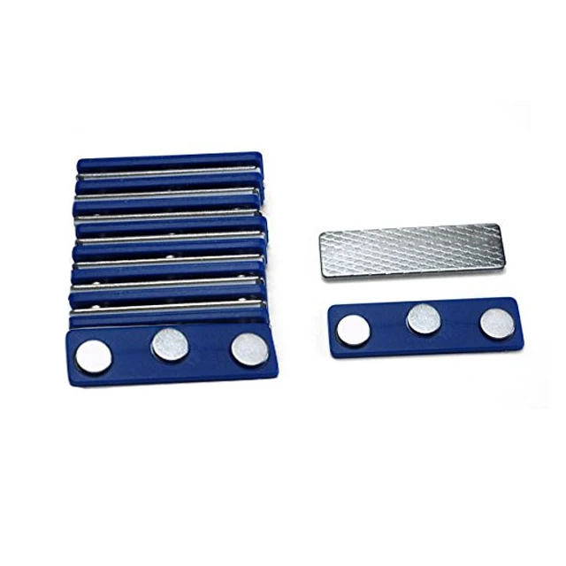 Daily Use Magnetic Assembly Premium Name Badge Magnet holder/brooch/badge/pin 3M adhesive name tag neodymium magnets