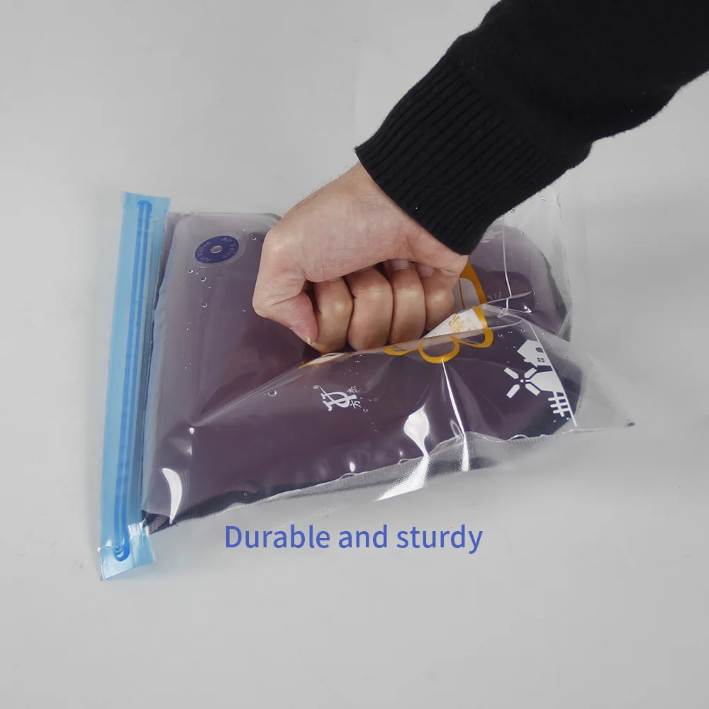 Durable Sturdy Vacuum Storage Bags Vegetable Plastic Food Packaging Vacuum Sealer Bag with Air Valve