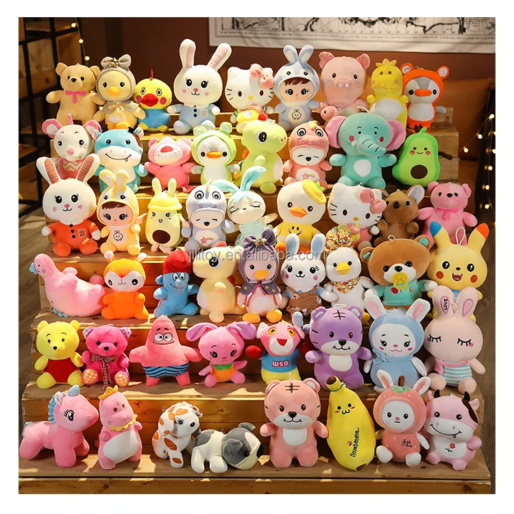 Wholesale claw machine stuffed toys animal stuffed plush toys custom plushie dolls