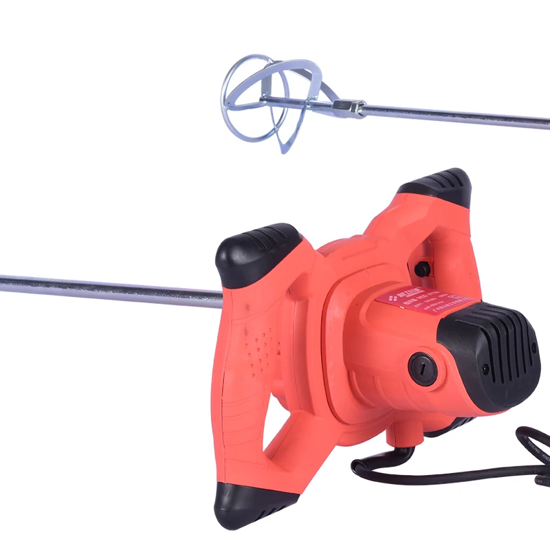 1600W Portable Electric Concrete Cement Gypsum Grout Paint Grout Mixer Professional Drill Mixer Mixing Tool