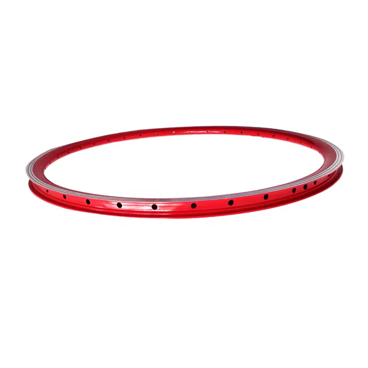 2021 Hot sale Aluminum alloy bicycle rims  mountain bike wheel colorful fixed gear 32H bike rim