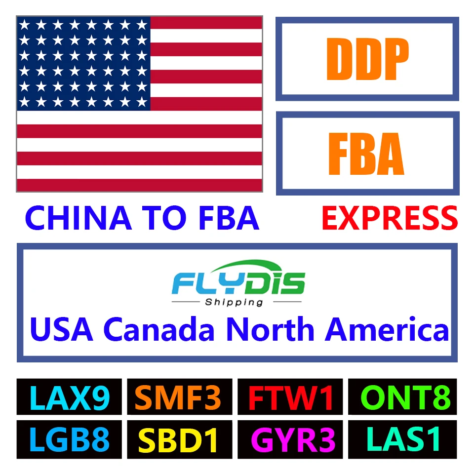 DDP Air Freight Forwarder Agent To USA By Express From Shenzhen To USA Designated Warehouse